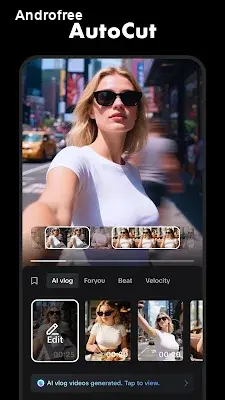 Cap Cut screen 1