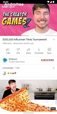 Youtube screen 2
