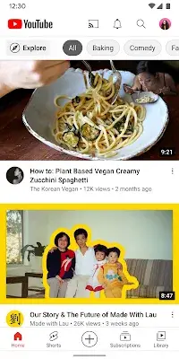 Youtube screen 3